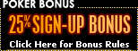 25% Bonus in Grand Casino